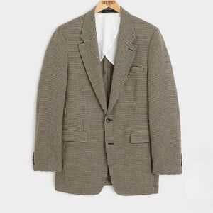 NWT Todd Snyder Brown Houndstooth Blazer